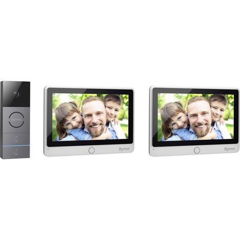 [GEBRAUCHT] B-Ware Byron Dic 24122 Video Türsprechanlage Set Sprechanlage Gegensprechanlage Aufputz