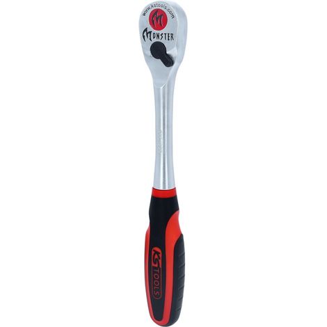 KS TOOLS 1/2" Llave de carraca reversible Monster, 100 dientes - 935.1290 (1/4)