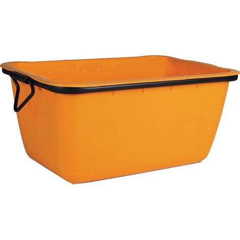 Recipiente de mortero listo para usar 200l naranja