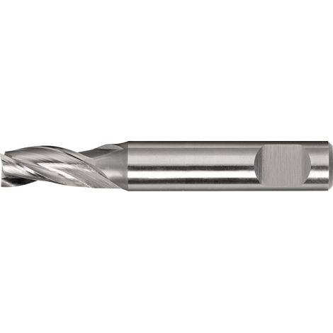 TECWERK Minibohrnutenfräser D.3mm HSS-Co8 Weldon Z.3 kurz TECWERK