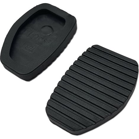 2 PCS Patin de pédale de frein, Caoutchouc, Référence 4504.12, Pour Peugeot Partner Citroën Berlingo (1/3)