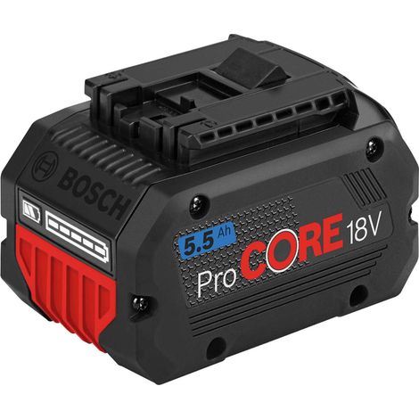 Bosch ProCORE 18V 5,5 Ah Li-Ion – Batteria ad alte prestazioni 18 V COOLPACK