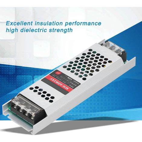 Alimentation à découpage 60 W pour ruban LED ultra-mince série CTG, 24 V CC (1/5)
