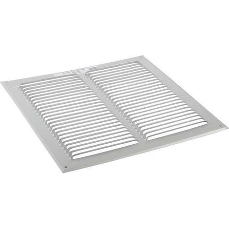 Grille à auvents en aluminium anodisé 165 x 165 GAM - GAAN - GAAN165GAM ECONONAME - GAAN165GAM