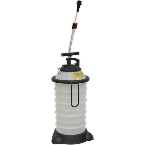 Sealey Manual Vacuum Oil & Fluid Extractor Pump 18L TP6908