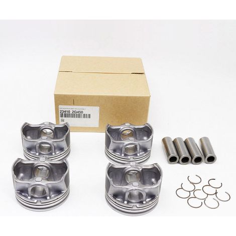 234102G450 ist ein Kolbensatz für Hyundai Sonata und Kia 2,0-Liter-Motoren mit einem 0,5 mm Kolben.