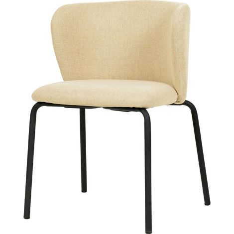Chaise Empilable en Tissu Break - Lot de 2 - Veba
