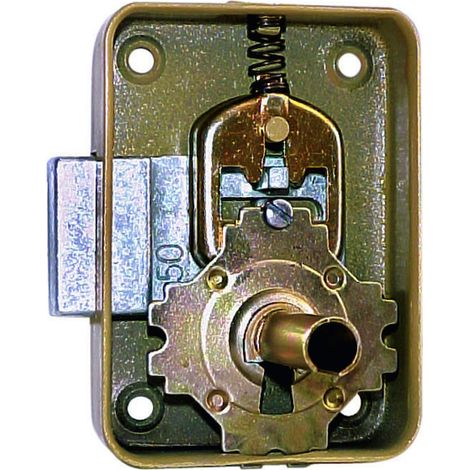 Serrure de meuble 70 façon PARIS avec canon de 40 mm axe 30 mm droite - VACHETTE