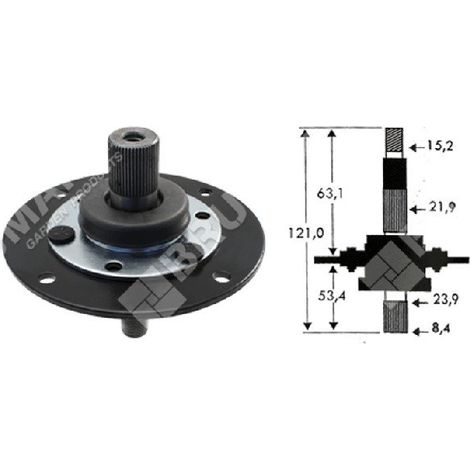 Portalama per trattorini MTD - CUB CADET - TORO - YARD-MAN 717-0912 (ex 917-0912) COMPATIBILE - 023185