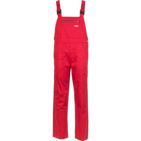 Planam Latzhose MG 290 Gr. 48 rot (1/5)
