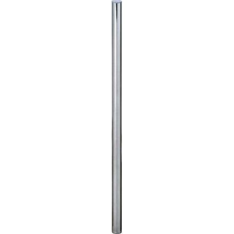 JuNie Profilstange L 1100mm,Ø 6/5mm 65 Stahl vernickelt (1/3)