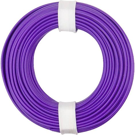 150-016 Fil de câblage 1 x 0.50 mm² violet 10 m S635012