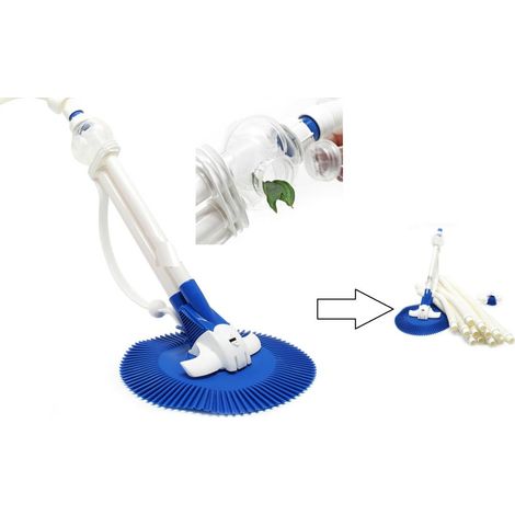 Robot Balai aspirateur de piscine automatique hydraulique