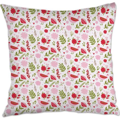 Housse de coussin sans coussin 45x45 à fermeture éclair invisible pour décoration de maison pour la saint-valentin (1/5)