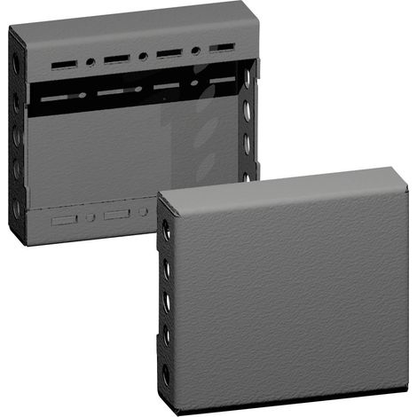 Cadre de base VX, latéral, H : 100 mm, pour T : 300 mm, tôle d'acier 8660030 Rittal Contenu: 1 set Q527453
