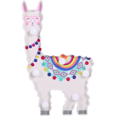6 LED MIGNAL ANIMAL FACT NIGHT Light Batterated Room Table Christmas Party Decoration Lampe. (1/5)