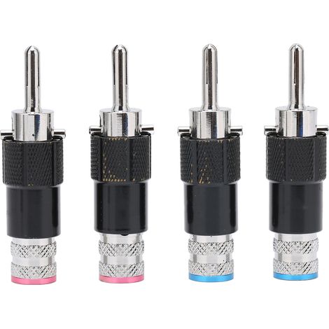Connecteurs Banane HIFI Preffair pour Câbles de 10mm - Plugs pour Enceintes (1/5)