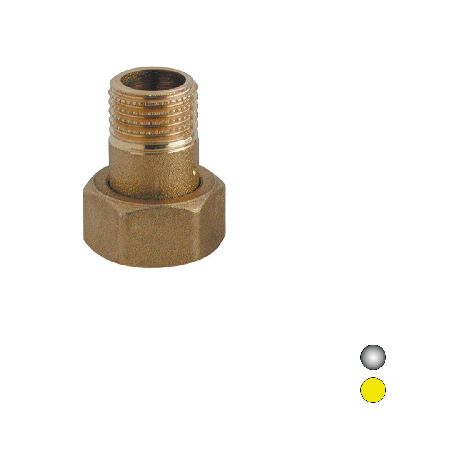 BOCCHETTONE CON O-RING E CALOTTA- 1/2 x 3/4 Cromato -CONF- FAIDF- pezzi 1