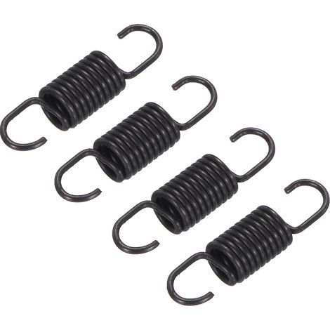 Pieces Black Replacement Springs for Recliner Chairs, 68mm Double Hook Tension Springs (1/4)