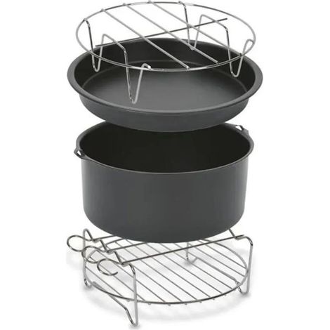 Seb Accesorio Easy Fry XL Kit Negro 17 cm