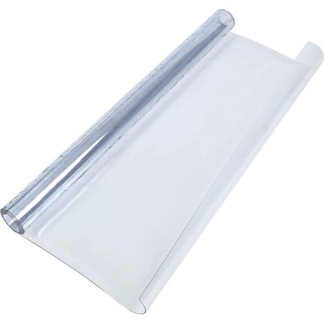 Home Tablecover Waterproof and Oilproof Tablecloth Crystal Clear PVC Protector for Table 180 x 100cm