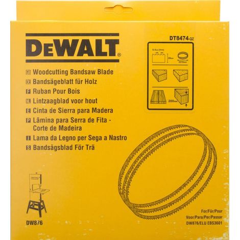 DeWalt Bandsägeblätter 2215x20x0,6 mm 6,4 mm