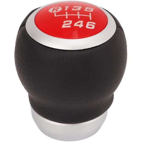 Pommeau de levier de vitesse automatique à 6 vitesses, remplacement de la poignée de changement de vitesse pour Subaru rouge (1/5)