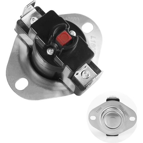 The 7624A3591 furnace limit switch is suitable for Coleman and York furnaces, electric furnace section L180F.