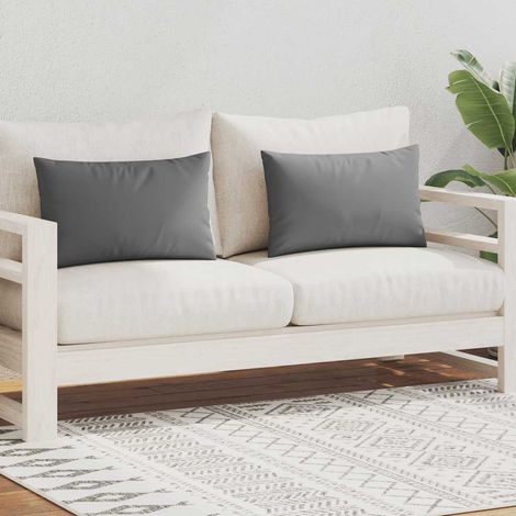 Maison Exclusive - Cuscini da Esterno 2 pz 60x40 cm Grigi