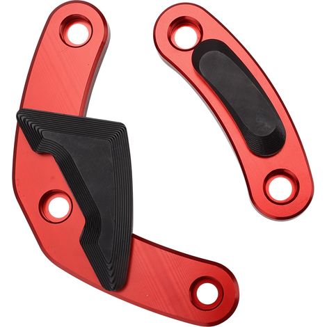 Cache-moteur moto protège-carter glissière cadre remplacement pour TRIUMPH STREET TWIN 2016-2019 Rouge (1/5)