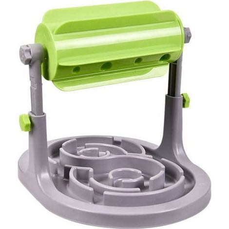 Gamelle anti-glouton intelligente pour animaux de compagnie, gamelle éducative, prévient les ballonnements (1/5)
