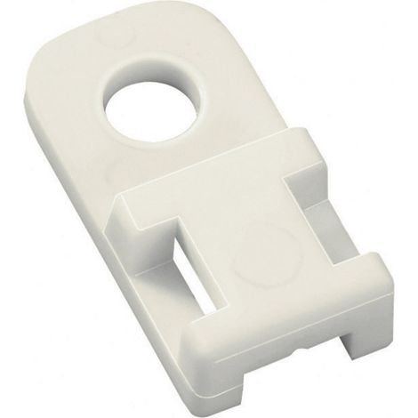 HellermannTyton CTAM1-N66-NA-C1 Embase de fixation vissable 151-31103 transparent 1 pc(s)