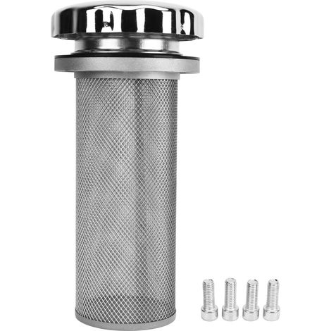 Filtre à Air pour réservoirs d'huile, remplacement hydraulique détachable en acier inoxydable pour le traitement des minéraux automobiles (1/5)