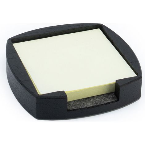 Abgerundete Organizer-Notizbox, schwarze Eiche (1/2)