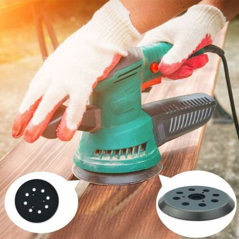 LAN Autres outils spécialisés,Plateau de Ponçage Makita 125mm Triomphe Disques de Ponçage à 8 Trous patin Ponceuse Makita 5 Pouces (1/5)