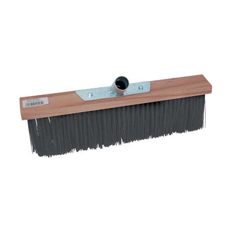 SCOPA INDUSTRIALE FIBRA DURA - DORSO LEGNO SETOLA DURA CM 40 F.MM 26- 6 pezzi