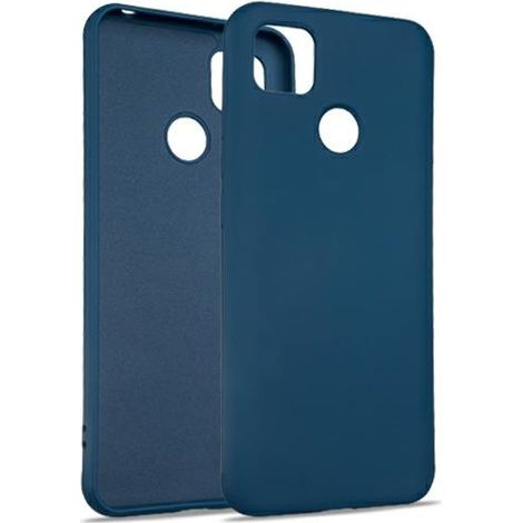 Custodia in silicone Beline blu per Xiaomi Redmi 9C (1/2)