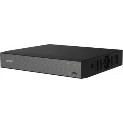 Imou NVR N118, registratore video di rete 18 canali, 4K UHD, H.265, audio bidirezionale integrato, ONVIF, supporto HDD fino a 16 TB