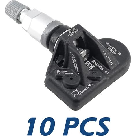 (10 pièces) 36106877937 Capteurs de véhicule compatibles avec BMW Série 1, 2, 3 et 4, Z4, Alpina 3 et 4, Toyota GR Supra. Système de surveillance de la pression des pneus 6877937 6877936 (1/5)