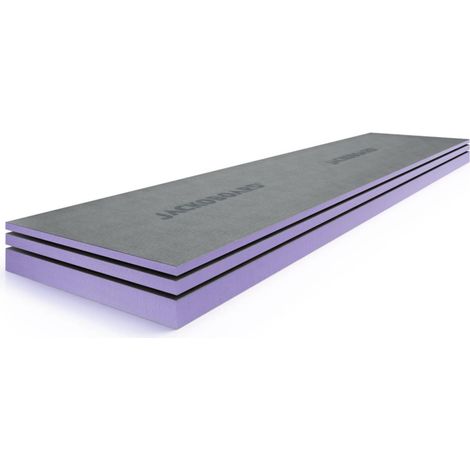 Jackon Insulation – Panneau d'isolation hydrofuge 260x60 cm – Épaisseur 50 mm – Directement carrelable et enduisable – Pour espaces humides (1/4)