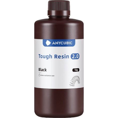 Resina AnyCubic Tough Resin 2.0 (nera)