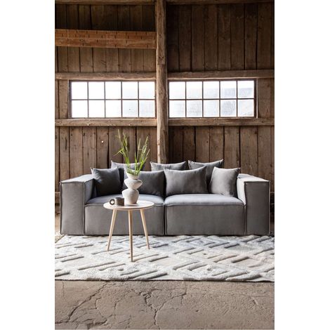 Gillholmen canapé 3 personnes gris. (1/5)