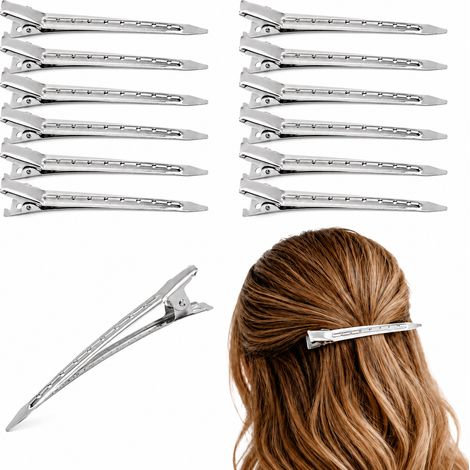 Pinzas metálicas para el cabello, 12 unidades. (1/5)