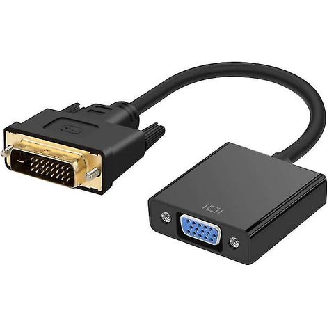 1 convertisseur DVI mâle vers VGA femelle (1/3)