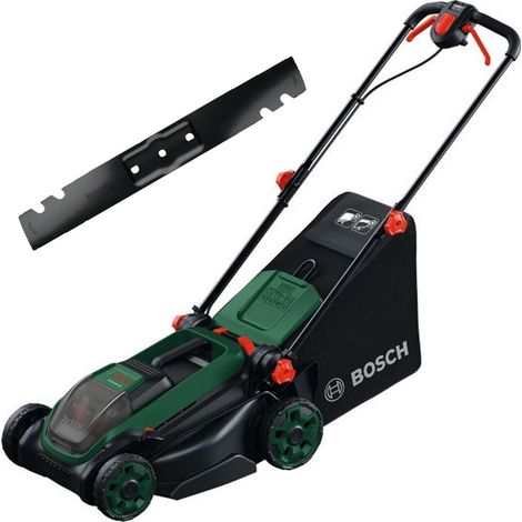Bosch Rotak 18V2-38 Twin 18v 36v Cordless Lawnmower Lawn Mower 32cm Bare & Blade (1/3)