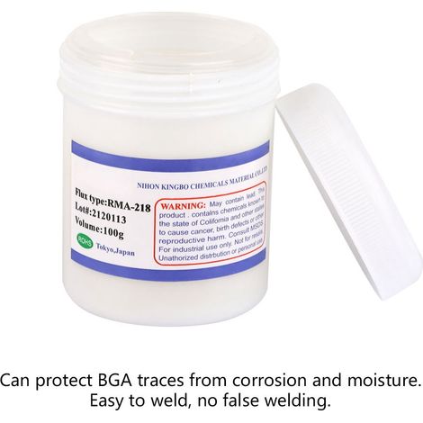 RMA-218 Pâte de flux 140 g Outil de réparation et de soudure pour le reballing BGA (1/3)