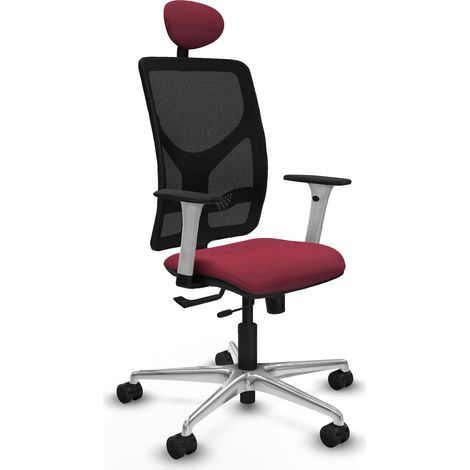 Silla oficina piqueras y crespo Motilla blanco espuma alta densidad (1/2)