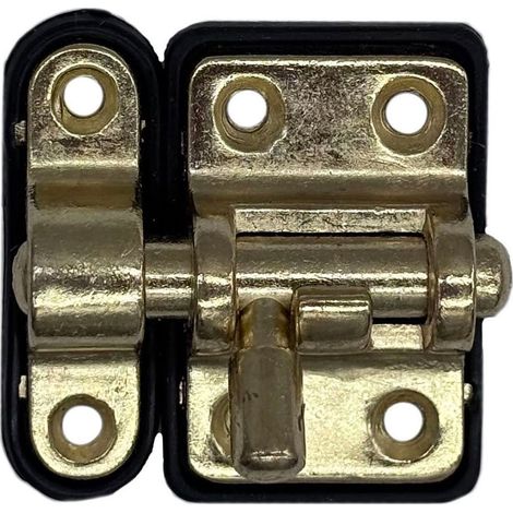 Pasador reforzado base plástica 20 mm dorado (1/2)