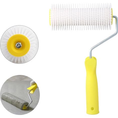 Entlüfterwalze, Streichwalze, Entlüfterwalze, Egalisierwalze, Stachelwalze zum Belüften von Bodenbelägen, Profi-Qualität, ideal für alle Bodenarten