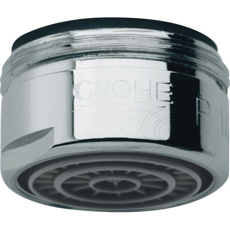Grohe Mousseur Strahlregler, Außengewinde M24x1, Durchflussklasse A, 13,5-15,0l/min bei 3 bar, Mocca, 13929H00 (1/3)